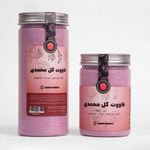 قاووت (قوتو) گل محمدی رژیمی با استویا